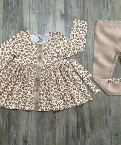 Girls Serendipity Spotted Leopard Tunic & Legging