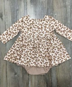 Serendipity Spotted Leopard Bubble Dress Baby Clothes