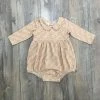 Hot Sale π Serendipity Golden Honey Peter Pan Collar Bubble Baby Clothes β¨ 2 Serendipity Golden Honey Peter Pan Collar Bubble Baby Clothes