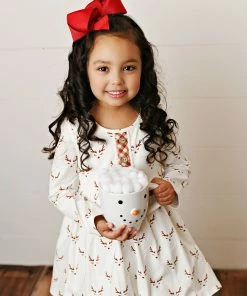 Serendipity Oh Deer Button Front Dress