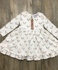 Serendipity Oh Deer Button Front Dress