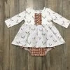 Best Sale π Serendipity Oh Deer Bubble π Dress Baby Clothes β€οΈ 1 Serendipity Oh Deer Bubble Dress Baby Clothes