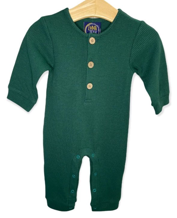 Best Sale π Emma Jean Kids Emma Jean Easton Green Romper π 3 Emma Jean Kids Emma Jean Easton Green Romper