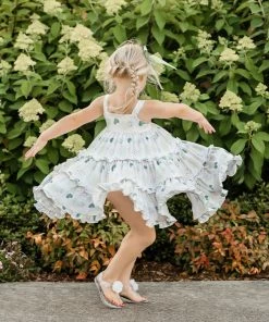 Be Girl Clothing Sugar Palms Garden Twirler