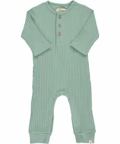 Me & Henry Mason Ribbed Romper