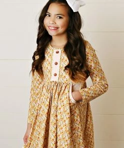 Swoon Baby Boho Ditsy Floral Bliss Pocket Dress