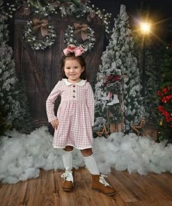 Swoon Baby Vintage Mauve Proper Bliss Dress Girls