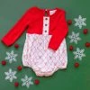 Swoon Baby Candy Cane Lane Bliss Bubble Baby Clothes