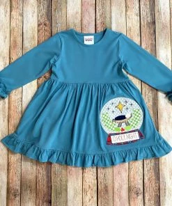 Girls Natalie Grant Snow Globe Dress