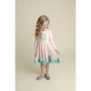 Girls Lemon Loves Lime Unicorn Snowglobe Dress