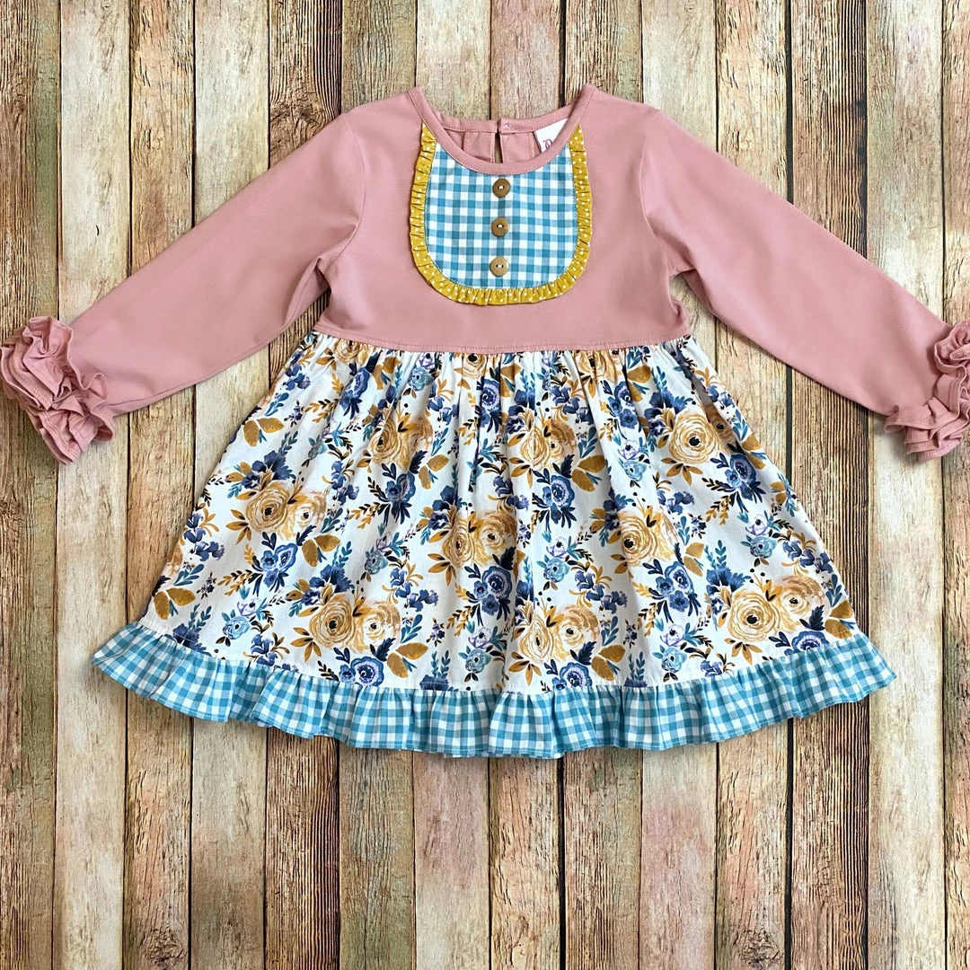 Promo π Natalie Grant Mauve Vintage Floral π Dress & Pant Set π§ Girls βοΈ 4 Natalie Grant Mauve Vintage Floral Dress & Pant Set Girls