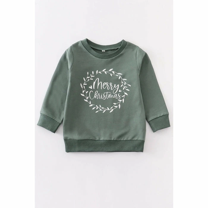 Outlet π Girls Honeydew Merry & Bright Sweatshirt π― 4 Girls Honeydew Merry & Bright Sweatshirt