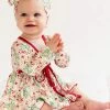 Charlies Project Deck The Halls Daisy Bubble Dress Baby Clothes