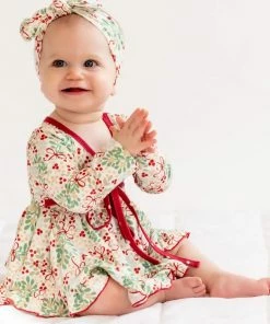 Charlies Project Deck The Halls Daisy Bubble Dress Baby Clothes