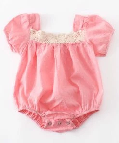 Honeydew Pink Lace Bubble