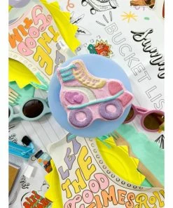 Mama Bear Organics Girls Roller Skate Bath Bomb