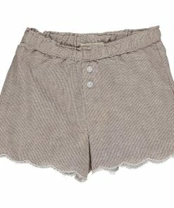 Vignette Beatrix Check Scalloped Short Girls