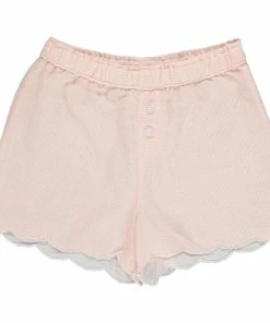 Vignette Beatrix Check Scalloped Short Girls
