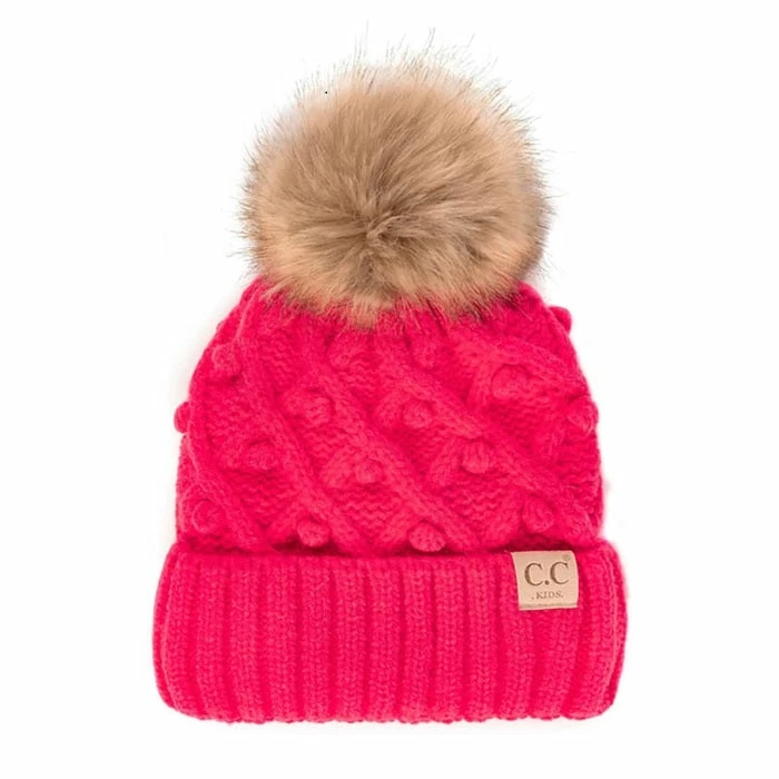Best Pirce π CC Bobble Kids Beanie Hat π 4 CC Bobble Kids Beanie Hat