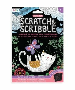 Ooly Scratch & Scribble Art Kit Girls