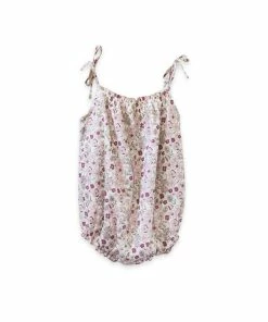 Beet World Star Ditsy Floral Bubble