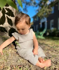 Me & Henry Edisto Stripe Romper Boys