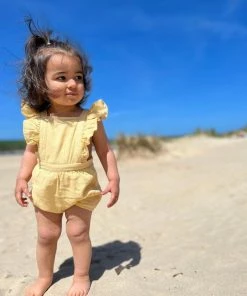 Vignette Emma Check Romper Girls