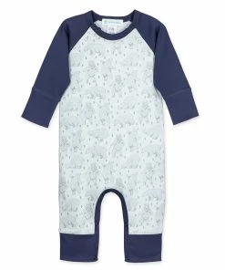 Feather Baby Dancing Bears Romper Boys
