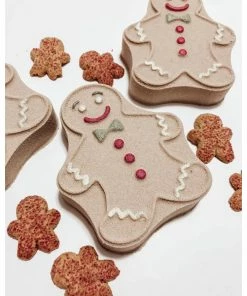 Mama Bear Organics Mamabear Organics Gingerbread Man Bath Bomb