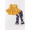 Flash Sale π₯ Honeydew Mustard Floral Ruffle Set π§ Girls π 1 Honeydew Mustard Floral Ruffle Set Girls