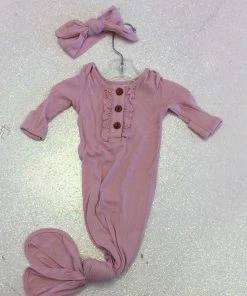 Baby Clothes Swoon Baby Bamboo Waffle Gown Set