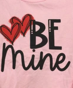 Honeydew Be Mine Top With Stripe Flare Pant Girls