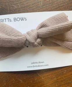 Britt's Bows Britts Bows Ribbed Knot Headband