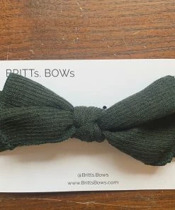 Britt's Bows Britts Bows Ribbed Knot Headband