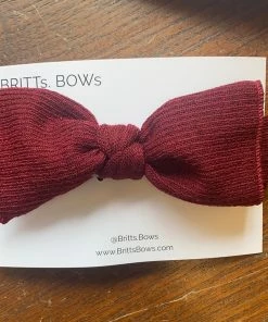 Britt's Bows Britts Bows Ribbed Knot Headband