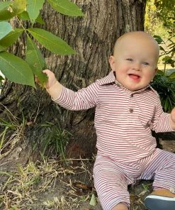Boys Me & Henry Kingston Stripe Romper