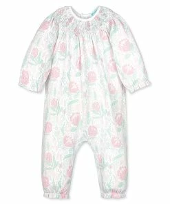 Feather Baby Layla Smocked Romper