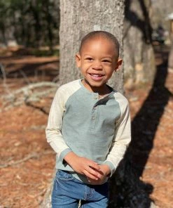 Me & Henry Lugoff Henley Tee