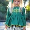 Girls Be Girl Clothing Emerald Dress
