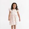 Girls Ollie Jay Olive Puppy Love Dress