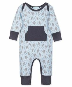 Feather Baby Otter Kangaroo Romper Boys