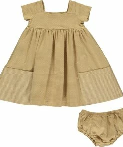 Girls Vignette Rylie Dot Pocket Knit Dress