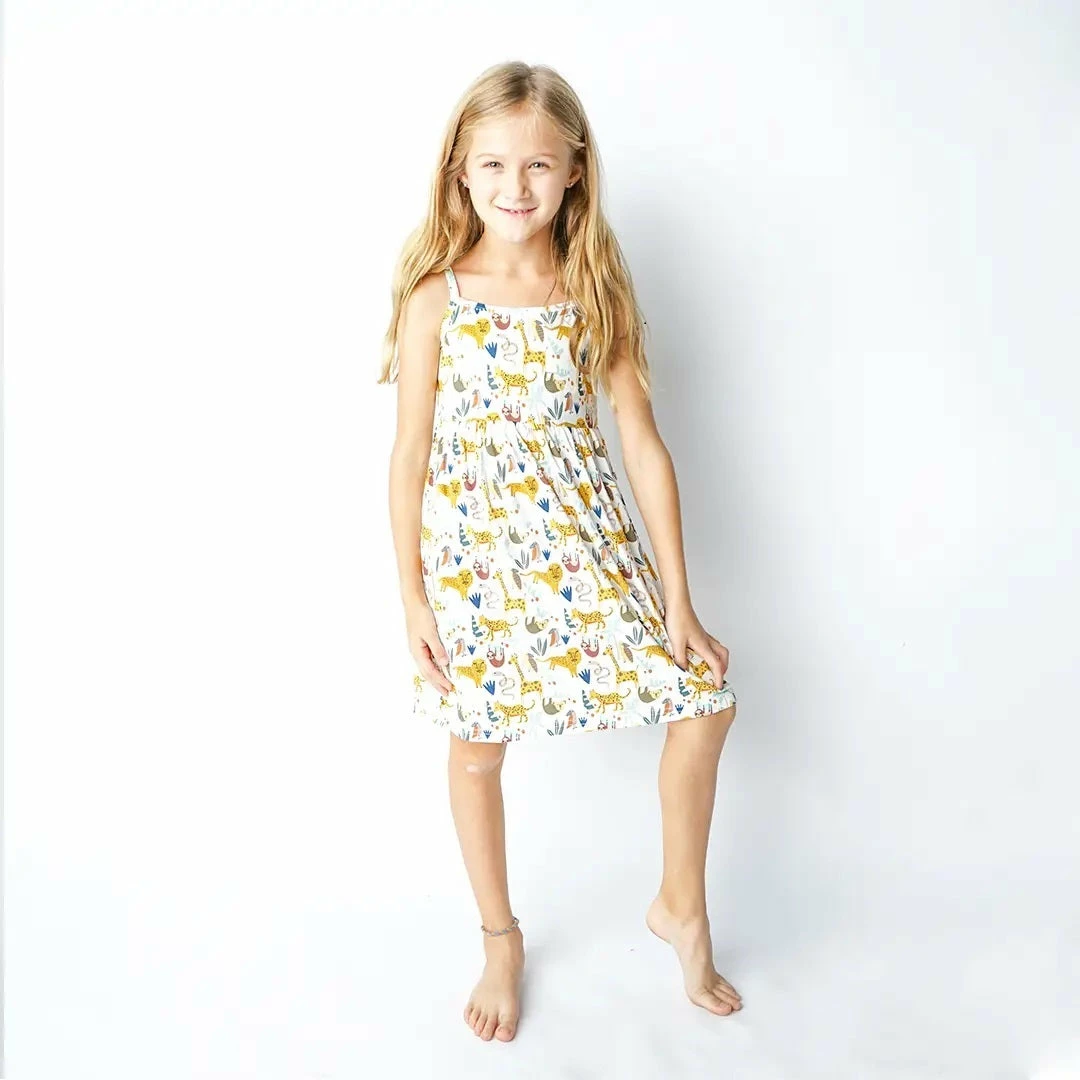 Cheap π€© Emerson & Friends Jungle Friends Bamboo π Dress π§ Girls π 3 Emerson & Friends Jungle Friends Bamboo Dress Girls