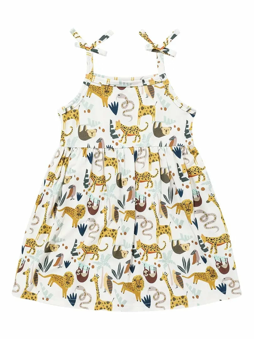 Cheap π€© Emerson & Friends Jungle Friends Bamboo π Dress π§ Girls π 4 Emerson & Friends Jungle Friends Bamboo Dress Girls