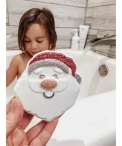Mama Bear Organics Girls Mamabear Organics Santa Face Bath Bomb