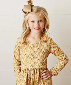 Girls Swoon Baby Boho Ditsy Floral Pocket Jumper
