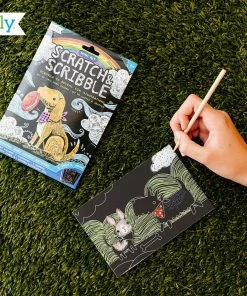 Ooly Scratch & Scribble Art Kit Girls