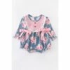 Cheap π Honeydew Blue & Pink Floral Blue Romper Baby Clothes π 2 Honeydew Blue & Pink Floral Blue Romper Baby Clothes