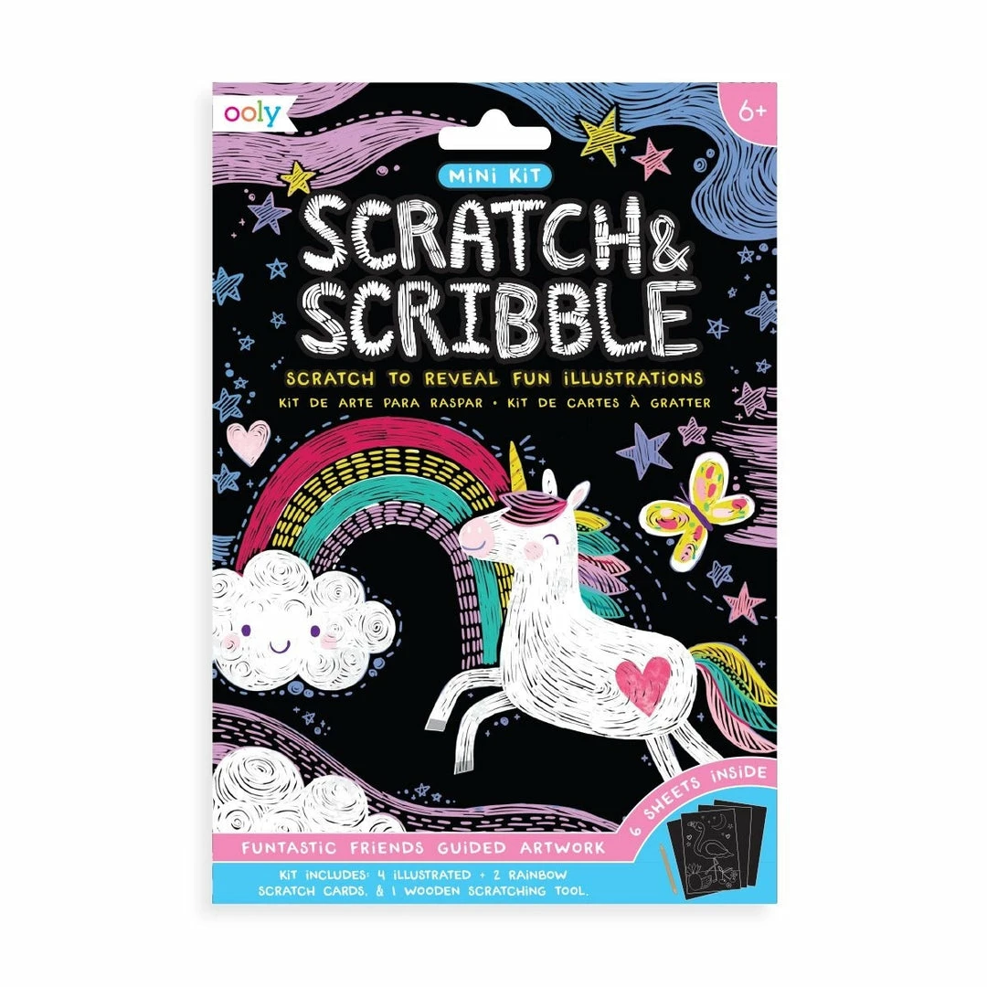 Best deal π₯° Ooly Scratch & Scribble Art Kit π§ Girls π 6 Ooly Scratch & Scribble Art Kit Girls