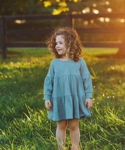 Mabel & Honey Green Rowan Knit Dress